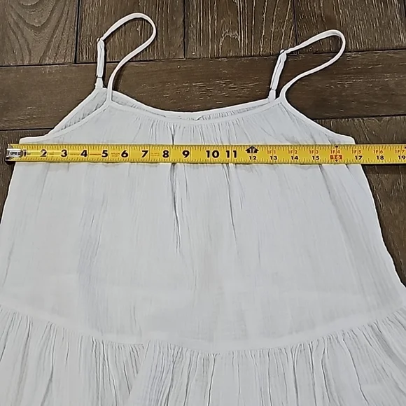 Caslon Cotton Gauze Tank Adjustable Straps Size XS - Picture 14 of 16